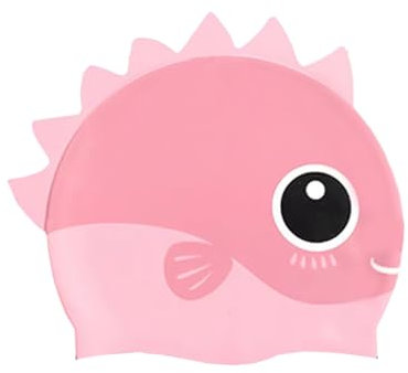 kina - Cuffia da Nuoto Bambini per Piscina, in Silicone, Ipoallergenica, Elastica e Soffice al tatto