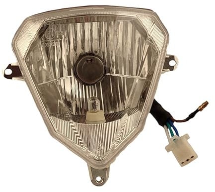 ONE BY CAMAMOTO | Frontscheinwerfer mit CE-Zulassung für Beta RR Enduro 50 (2015), RR Motard Pista 50 (2011-2020), Hanway Furious 50cc und andere Modelle | Ref. Orig.