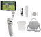 DJI Osmo Mobile 6 mit Leder Aufbewahrungs, 3-Achsen-Handy-Gimbal, Objektverfolgung, integrierter Verlängerungsstab, tragbar und faltbar, Android- & iPhone-Gimbal, Vlogging-Stabilisator, Platinum Grau
