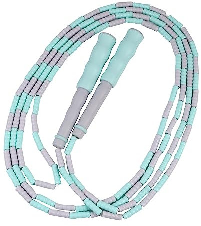 Yardwe Sport Springseil Fitness Verstellbares Springseil Mit Perlendesign Sportzubehör Für Junge Mädchen Und Erwachsene