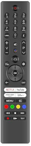 AULCMEET Telecomando di ricambio RC45192 / R/C 45192 per Smart TV Panasonic TX-42MZ800E, TX-48MZ800E, TX-55MZ800E, TX-65MZ800E, 4K UHD OLED