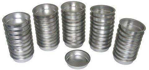 A.J. Wwe - Metallwaren GmbH Teelicht Tülle Teelichthalter Weißblech 60 mm 50 Stck