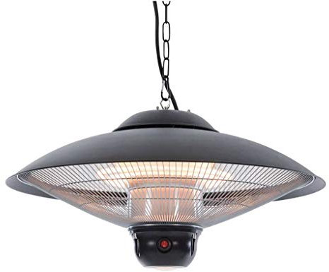 Sunred Hängemodell 2100 W Halogen, schwarz, 60 x 60 x 40 cm, CE09B