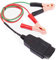 OBD II Memory-Speicher-Anschluss mit Zwei 2 Krokodilklemmen