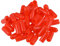 sourcing map 50 Stück Gummi Endkappen 4,5mm Innendurchm. Gummikappen Runde Schutzkappen Gummi Abdeckung Stopfen Möbelgleiter Bolzen Gewindeschutz für Schrauben Rohr Stuhlbeine, Rot