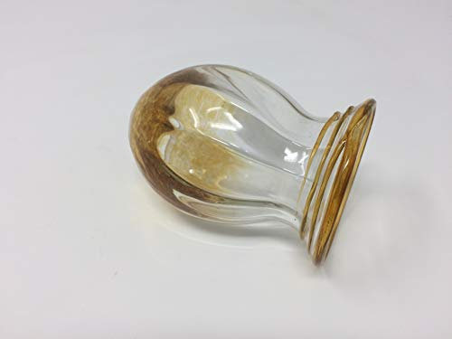 Glas Lampenschirm Ersatzglas weiß G9 Lochmaß Fassung ø 22mm Trompetenform