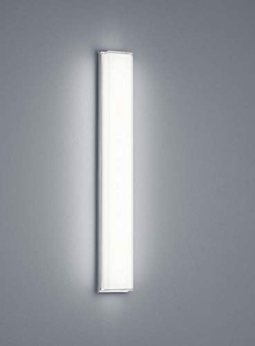 Helestra LED Wandleuchte/Spiegelleuchte COSI 61, IP30, 20W 2900K 1520lm, CRi >90, dimmbar, Glas satiniert + poliert, chrom