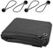 Heavy-Duty Waterproof Tarpaulin 200 GSM - 10 x 10 m Graphite Grey Tarp Cover with 4 Ball Bungees - Reinforced Eyelets Every 1 m - UV Resistant, Mould-Proof, Tear-Resistant - Multi-Purpose Outdoor Use