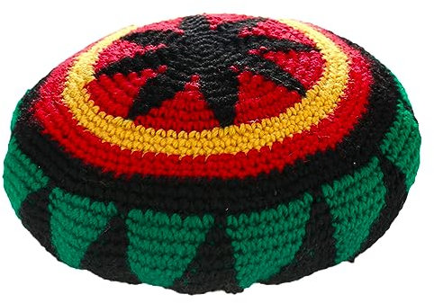 Wolle Stricken Rasta Hut Reggae Jamaikanische Kappe Bunte Beanie Hut Häkeln Gestrickt Slouchy Baggy Cap