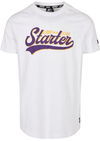 STARTER BLACK LABEL Herren Starter Swing Tee White, XL