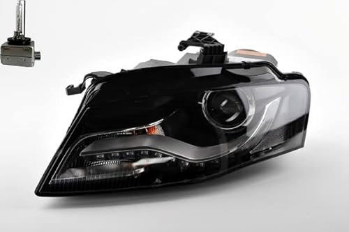 Johns, passend für Audi A4 Scheinwerfer 8K 11/07-06/10 links + Leuchtmittel