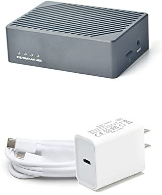 youyeetoo NanoPi R6C 8K Mini Router mit Metallgehäuse, 2.5G+1 Gbps Ethernet Ports/HDMI 2.1, Unterstützung OpenWRT/Docker für VPN NAS IOT Smart Home Gateway (4GB LPDDR4X mit PD Power)(No eMMC)