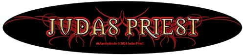 Judas Priest Aufkleber Logo Musik Heavy Metal Sticker ca. 20x4 cm