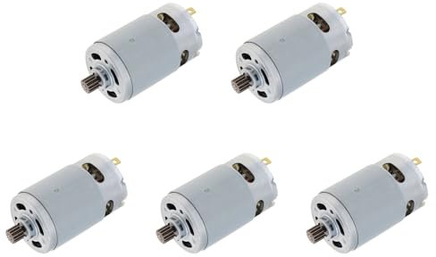 5X 21V RS550 Moteur Brossé Moteur 14 Dents Convient pour 4/6 Pouces Mini Scie à BûChe Sans Accessoires D'Outils de TronçOnneuse