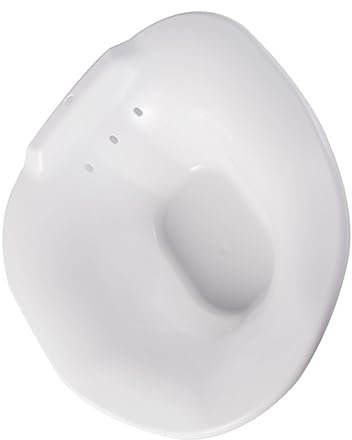 SAFIGLE Sitzbadewanne Für Schwangere Und Ältere Menschen Badewanne Sitzbad Becken Sitzbad Für Hämorrhoiden Linderung Warmes Wasser Füllen Ergonomisches Design Ränder Postpartale Pflege