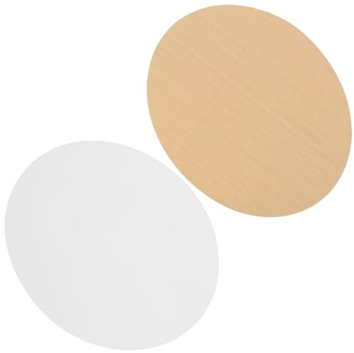 CIYODO Runder Lampenschirm Diffusor 10cm Feuerfester LED Lichtblockierschutz für Deckenleuchten Dimmbare Einbaustrahler mit Hitzebeständigem Material Blendschutz für Wohn und