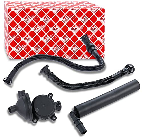 febi bilstein 100703 Ölabscheider mit Entlüftungsschläuchen, 1 Stück | Kompatibel mit: BMW 1, 3, 3 Cabriolet, 3 Compact, 3 Coupe, 3 Touring, 3 Touring, X3, Z4 Roadster