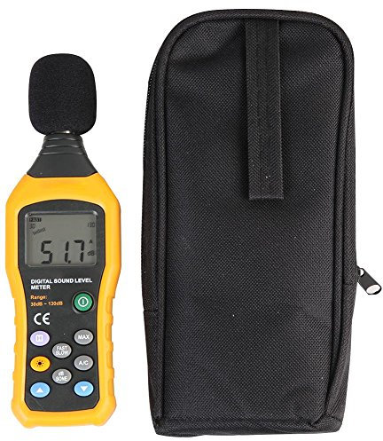 DURATOOL D03130 A and C Weighted Digital Sound Level Meter - 30dB to 130dB