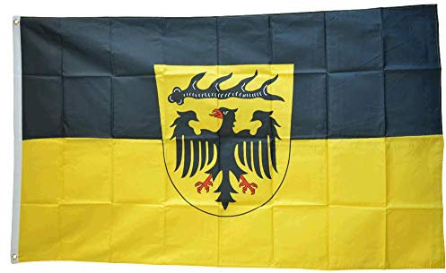 Flaggenfritze® Flagge/Fahne Deutschland Landkreis Ludwigsburg - 90 x 150 cm