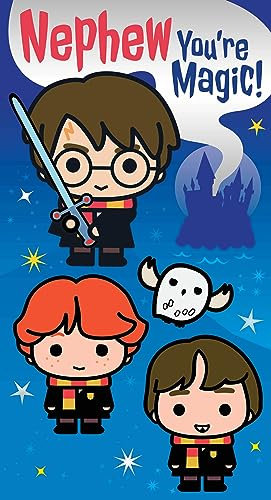 Harry Potter Geburtstagskarte, Motiv Newphew