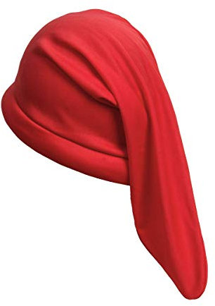 NUWIND 12 Zwerg Gnom Hut in Sieben Farben - Märchen Elfen Mütze für Halloween Kostüm Accessoire Party Cosplay (rot)