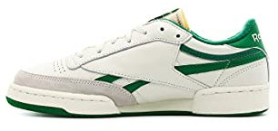 Reebok Herren Club C Revenge Vintage Sneaker, Chalk/Paperwhite/Glen Green, 40 EU