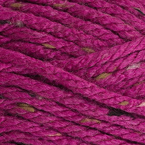 Stylecraft Special XL Tweed Super Chunky 97% Acrylic 3% Viscose Knitting Crochet Yarn 100g Ball - 68 Meters - 1 Ball - Boysenberry