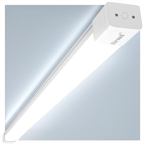 Neon Led Barre 120cm, Reglette Led Tube 36W, 3600LM Luminaire Plafonnier Etanche IP66, Éclairage Plafond Lampe Blanc Froid 5000K, Lumiere pour Garage Cuisine Bureau Atelier Intérieur Extérieur