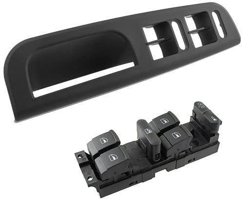 Tuning Fanatics Türgriff 4er Griff Abdeckung Innen Schwarz + Fensterheber Schalter 3B1867171E 1J4959857D 1J4959857B 1J4959857C 7M4959857