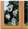 Fensterbilder Obst Vogtländische Spitze Baumbehang 4er Set Spitzen-Anhänger | Früchte-Deko für Fenster oder Sträuße in Natur ca. 9,5 x 4 cm | Dekoidee für Sommer und Herbst