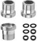 BouGPeng 3 Stück Wasserhahn Adapter M18.5 zu M22 Außengewinde Metall Wasserhahn Adapter Wasserhahn Steckverbinder aus Messing mit Gummidichtung für Küchenarmaturen Wasserfilter Wasserhahn