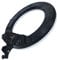 18 Zoll dimmbare 5500K LED Video Ring Licht Lampe Kit,mit 3 Coldschuh Halter,Telefon Halter,Spiegel,Stativständer,Beleuchtung für Studio Video Shooting,Selfie YouTube,Makeup,Schönheit,Live Show