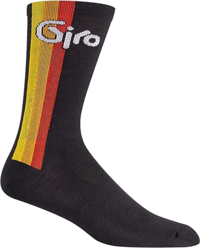 Giro Seasonal Merino Wool 85 Winter Fahrrad Funktionssocken schwarz/gelb 2024: Größe: XL (46-48)