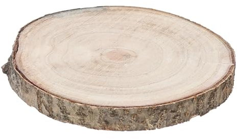 Baumscheibe Brett Holz Holzbrett Dekobrett Deko Holzscheibe Ø 18-21 cm