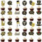 24 Stück Silvester Deko 2025, 2025 Frohes Neues Jahr Kuchen Deko Cake Toppers Silvester Party 2025 Happy New Year Tortendeko Silvester Cupcake Toppers für Neujahrsdeko Silvester Tischdeko