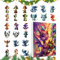 Drachen Adventskalender 2024, 24-Tage-Countdown Weihnachtskalender, 2D-Acryl-Anhänger Drachen Adventskalender Für Kinder, Weihnachtsurlaub Adventskalender