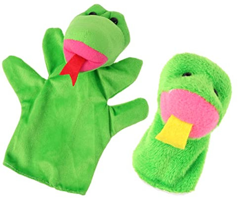TOYANDONA 2er Set Niedliche Schlangen Handpuppen Interaktives Für Lernspielzeug Zur Der Kreativität Und Fantasie üsch Fingerpuppen Für Spaß Und Bildung