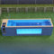 Above Ground Swimming Pool w/Pump, Cover, & Ladder, Rectangular Frame Pool w/Sand Filter, Deep Water