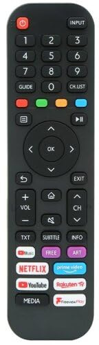 Unitronic EN2G30H Fernbedienung passend für alle HISENSE TV Fernseher Keine Programmierung nötig