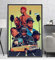 shuimanjinshan Poster druckt Ölgemälde 2Pac West Hip Hop Biggie Smalls Rapper Leinwand Wandkunst Bilder Wohnzimmer Wohnkultur 50X70Cm Ungerahmt pc-88