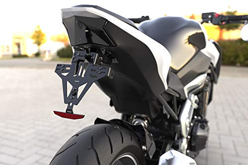 HIGHSIDER Motorrad Kennzeichenhalter Akron-RS Pro, 790 Duke 18- / 890 Duke 20-