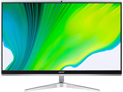 Acer Aspire C24-1651-UR15 AIO Desktop | 23 Zoll Full HD IPS Display | 11. Generation Intel Core i3-1115G4 | Intel UHD Grafik | 8GB DDR4 | 512GB NVMe M.2 SSD | Intel Wi-Fi 6 | Windows 10 Home