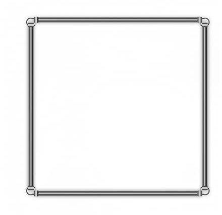 AC Infinity Verstärkungsstangen-Set 60 x 60 cm – Zur Stabilisierung von Growzelten, ideal zur Befestigung von Gitternetzen, Zusatzbeleuchtung, Clip-Ventilatoren und Trockennetzen