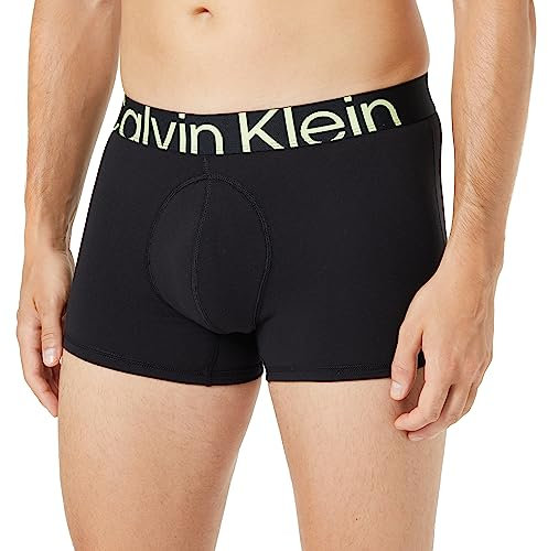 Calvin Klein Pantaloncino Boxer Uomo Cotone Elasticizzato, Nero (Black), S