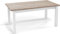 WFL GROUP Moderner Rechteckiger Ausziehbarer Esstisch - Platzsparend - Weiße Holzbeine - 160 bis 240 cm - Hergestellt in EU - 160 x 90 cm - Sonoma Eiche