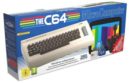 The C64 Maxi Micro Console + Joystick (Retro Console System)