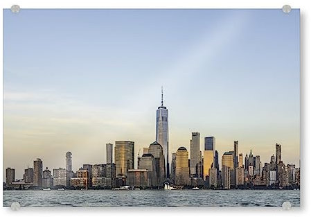 artboxONE Acrylglasbild 30x20 cm Städte/New York Panorama new york - Bild Lower Manhattan