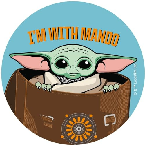 McNeill - McAddys - Kreativpatch für Schulranzen - Disney Kollektion 2024 (MANDALORIAN Motiv 5)