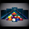 Leinwand Bilder Leinwandbilder Billard, Billard Ungerahmt 150 X 80 Cm Hd Poster 5 Teilig Wohnzimmer Wandbilder Gemälde Wohndekorationen Wanddekoration Geschenk Schlafzimmerbürohotelwandkuns -8C2O-Y0M4