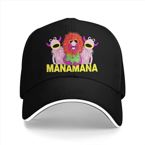 CWCMZDH Baseballmütze Baseballkappe Mahna The Muppet Show Baseball Cap Herren Hüte Damen Visier Outdoor Snapback Caps